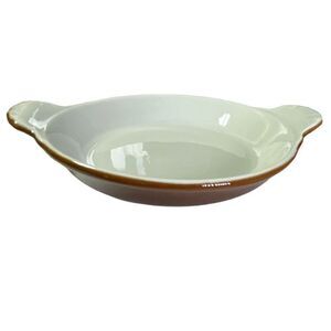 Vintage HALL Pottery individual baking dish #434